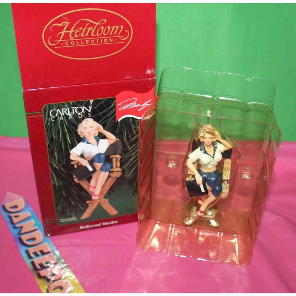 Carlton Heirloom Hollywood Marilyn Holiday Christmas Ornament CXOR-173A 79 - Picture 2 of 3